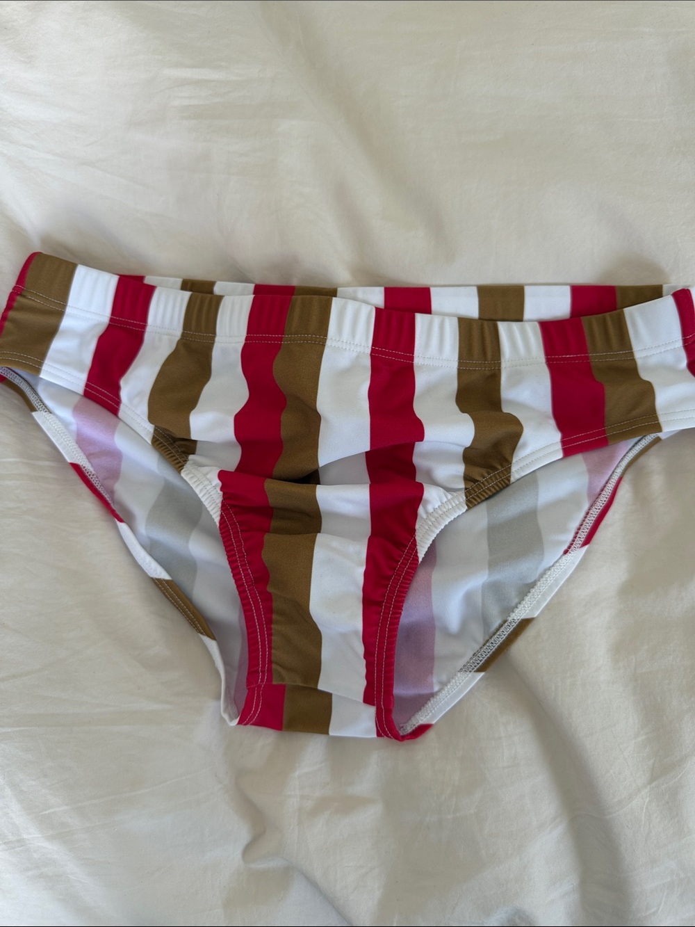 Striped Speedo